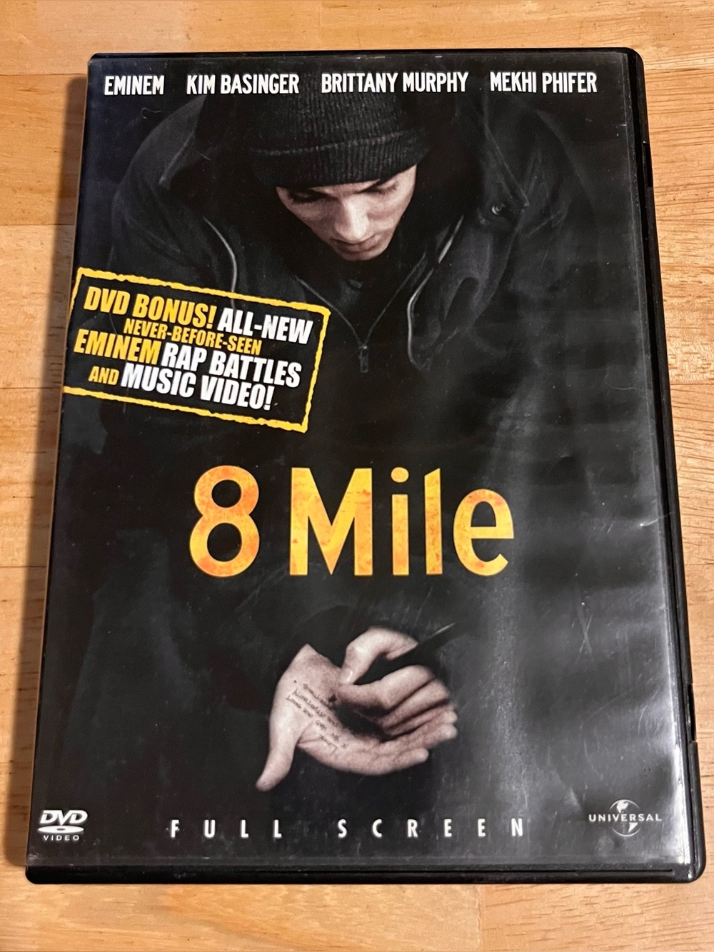 8 Mile DVD Starring Eminem